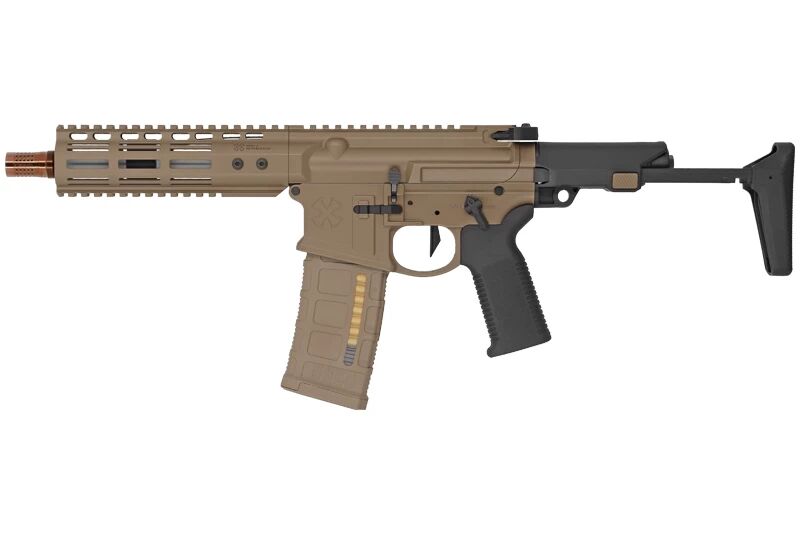 Replica M4 GHETTO BLASTER 7  NOVESKE FDE Double Eagle GBBR