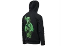 Into The Dark Black hoodie Direct Action