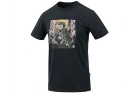 SKELETON black t-shirt Direct Action