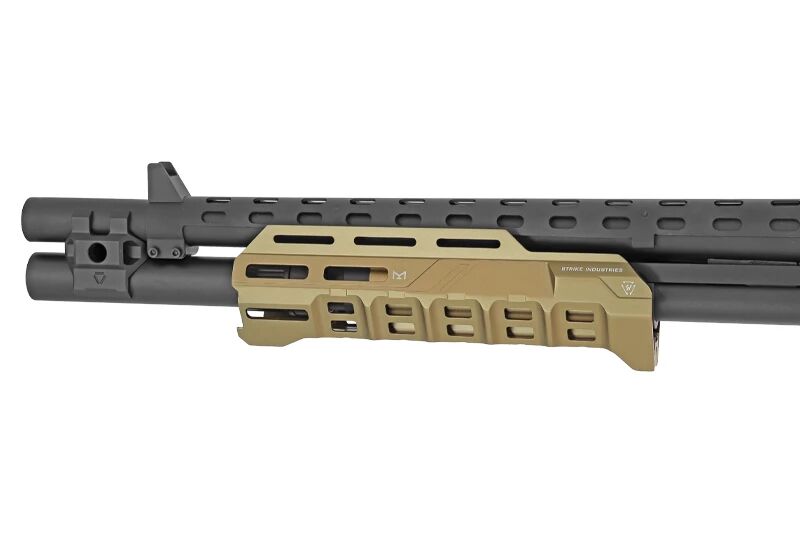 M870 Strike Industries M-LOK Tan Shotgun Golden Eagle