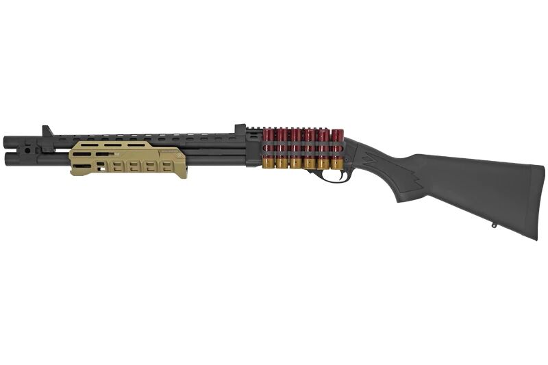 M870 Strike Industries M-LOK Tan Shotgun Golden Eagle