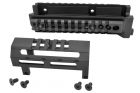 Alpha 6\  Quad Rail handguard for AKM GBBR Tokyo Marui Wii Tech