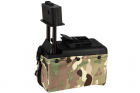 Ammo Box Mini 1500 billes M249 Multicam A&K