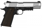 COLT M1911 Rail Gun Dual Tone Stainless CO2