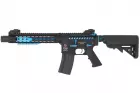 Colt M4 Blast Blue Fox Ed AEG. Full metal 300 BBS 1 J Mosfet