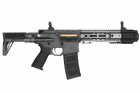 EMG Salient Arms Licensed GRY AR15 (M4) CQB AEG with PDW Stock - Gray (by G&P)