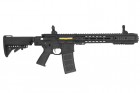 EMG Salient Arms Licensed GRY AR15 (M4) SBR AEG (Folding Stock) - Black (by G&P)