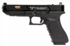 EMG TTI G34 GEN 4 GBB PISTOL (G&P CUSTOM) - BLACK SLIDE WITH RMR CUT (VFC PLATFORM)