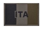 Italy RAL7013 Flag Patch fabric Clawgear