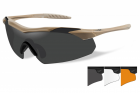 Lunettes balistiques VAPOR 3 verres Tan WILEY X