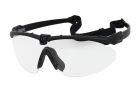 Lunettes Battle Pro Thermal Noir/Clear avec insert - Nuprol