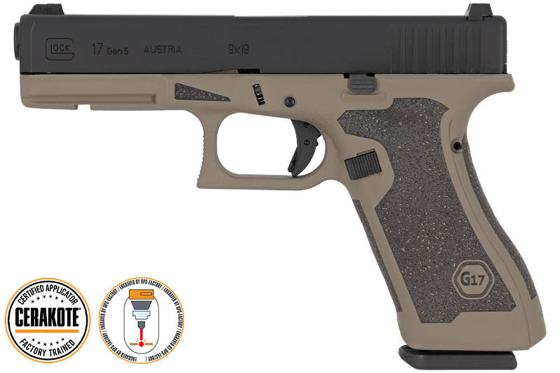 Replica Glock 17 Gen5 VFC / UMAREX Gas FDE Cerakote 02