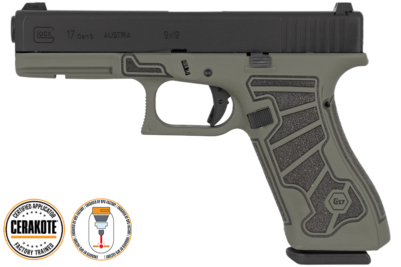 Replica Glock 17 Gen5 VFC / UMAREX Gaz FG Cerakote 01