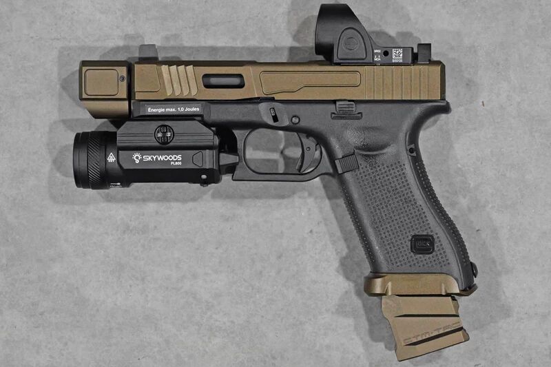 Replica Glock 45 Gen5 Fowler VFC / UMAREX Gas Cerakote Custom