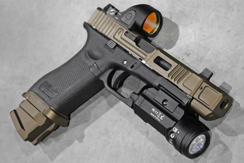 Replica Glock 45 Gen5 Fowler VFC / UMAREX Gas Cerakote Custom