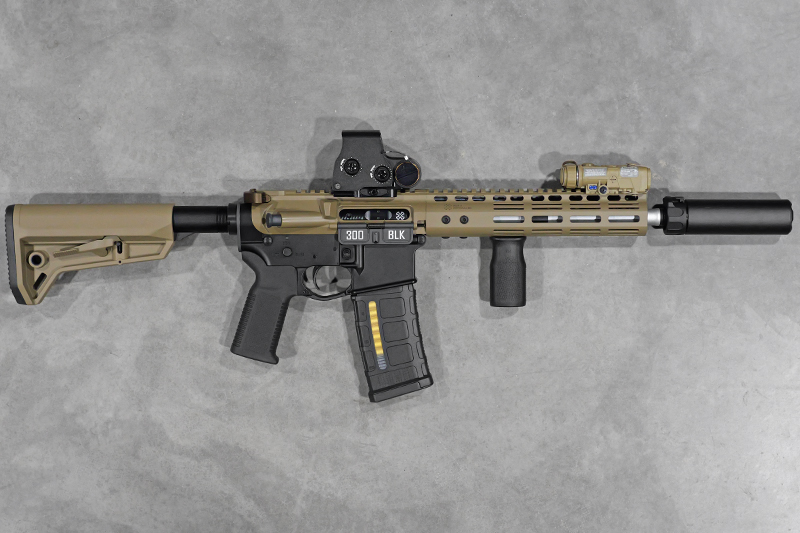 Replica M4 G101 dual-tone NOVESKE BK/FDE Double Eagle GBBR Custom