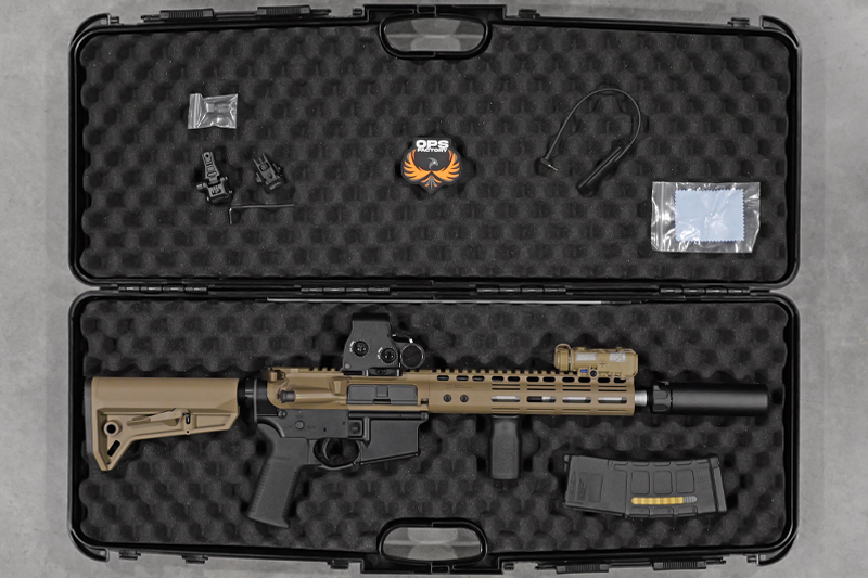 Replica M4 G101 dual-tone NOVESKE BK/FDE Double Eagle GBBR Custom