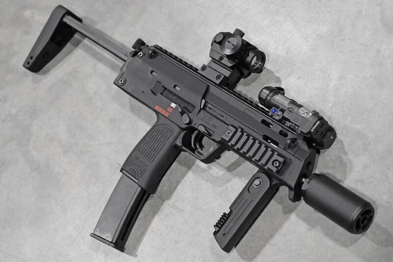 Replica MP7A1 GBBR Black MK34 Custom