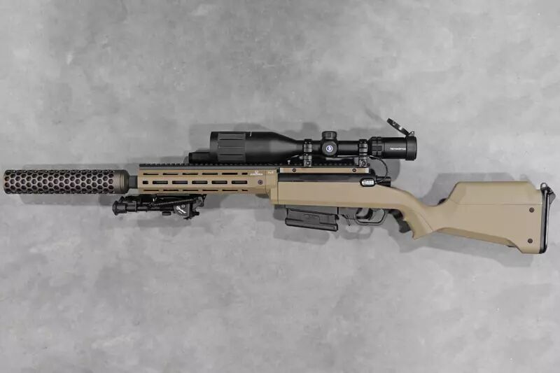 Replica Striker AS02 Tan HPA Wolverine CO2 Custom