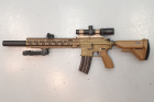 Réplique H&K416 DMR Geissele RAL8000 Titan Custom