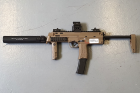 Réplique MP7A1 GBBR Tan Tokyo Marui Upgrade Custom