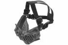 Skull Face Guard Black Laylax