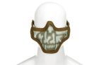 Steel Half Face Mask Death Head Tan (Invader Gear